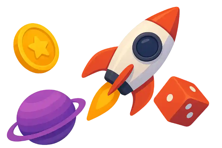 Rocket Casino Australia official logo
